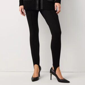 NWT Yogalicious Revitalize Lux Stirrup Black Tight Leggings